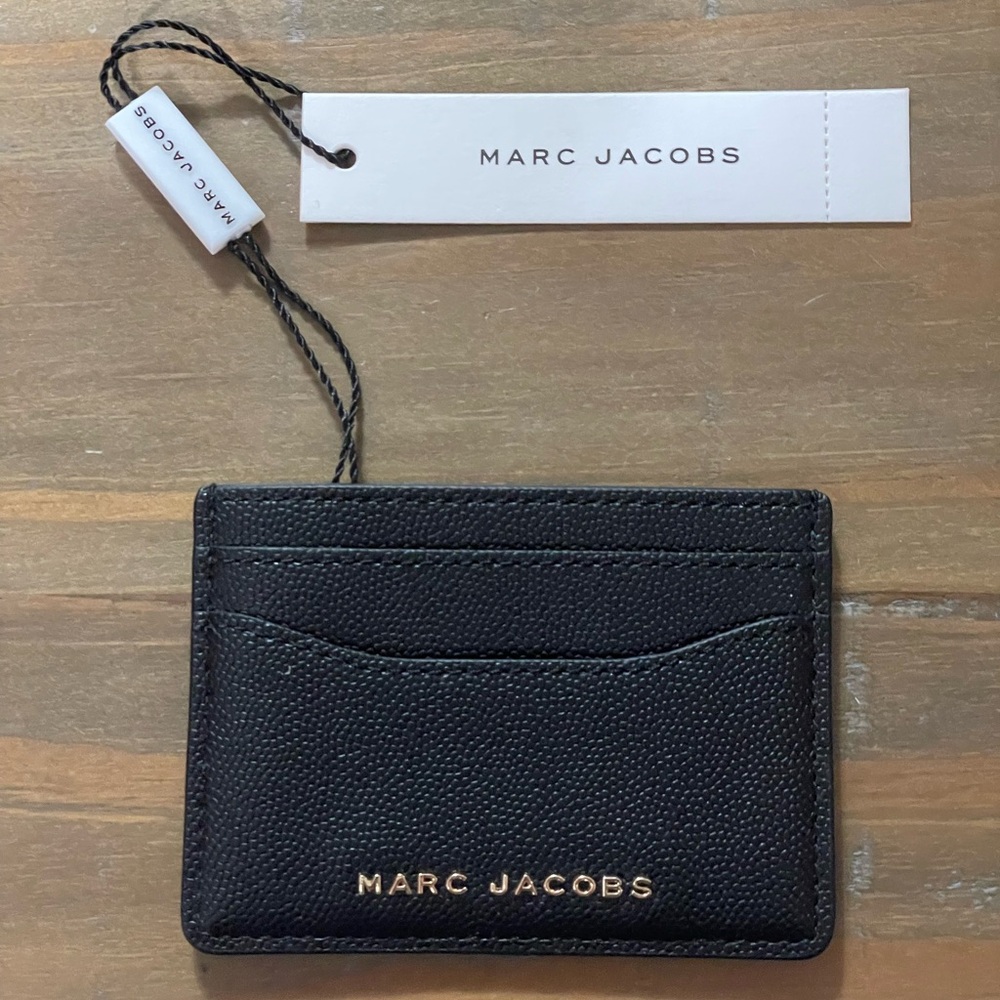 NWT Marc Jacobs Black Card Holder